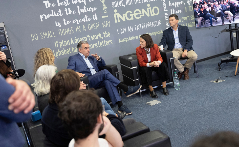 Presidente Orsi recorrió el LATU y la incubadora Ingenio en Montevideo