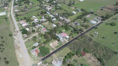 Intendencia de Maldonado culmina obras viales en Nueva Carrara
