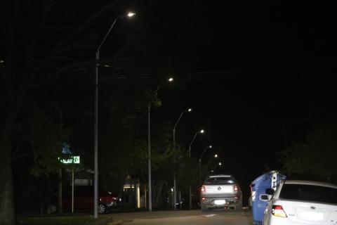San Carlos sumó 88 luminarias LED en plan de alumbrado público