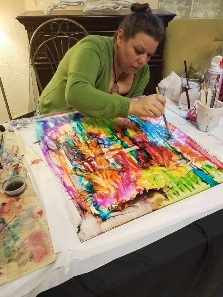 How to Make Easy Stunning Alcohol Ink Art Like A Boss! 6 alcohol ink art