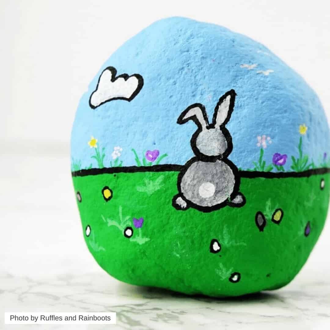 50+ Easy spring Crafts - Painted Rock Ideas To Inspire You 12 spring crafts