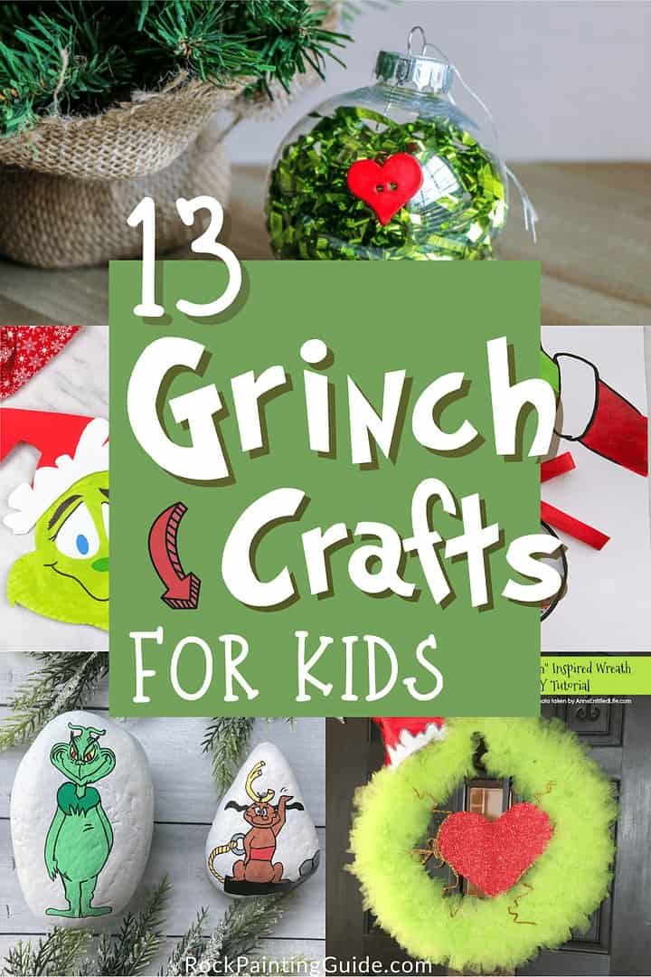 13 Of The Best Grinch Crafts For Kids 6 grinch crafts for kids