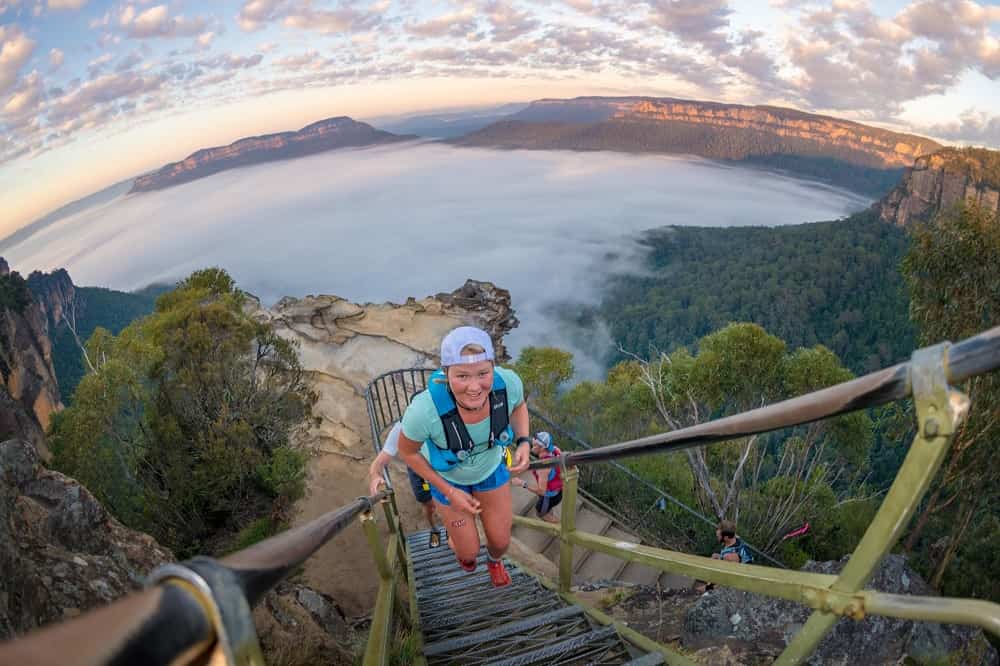 Lucy Bartholomew racing at Ultra-Trail Australia - Photo Kurt Matthews (002)