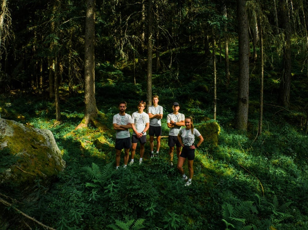 On trail team