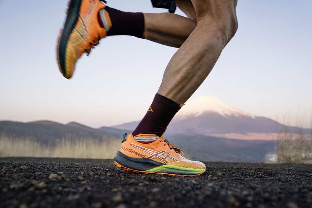 ASICS' new FUJI SPEED 2 trail shoe
