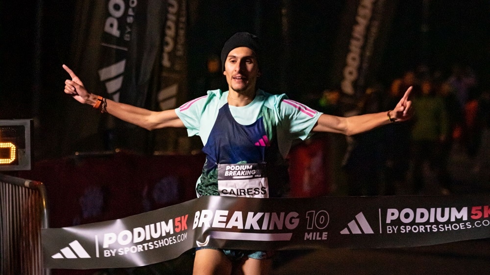 New event - SportsShoes.com Podium Festival will be held on March 16 2024 at New College Leicester (pictured British runner Emile Cairess) (002)