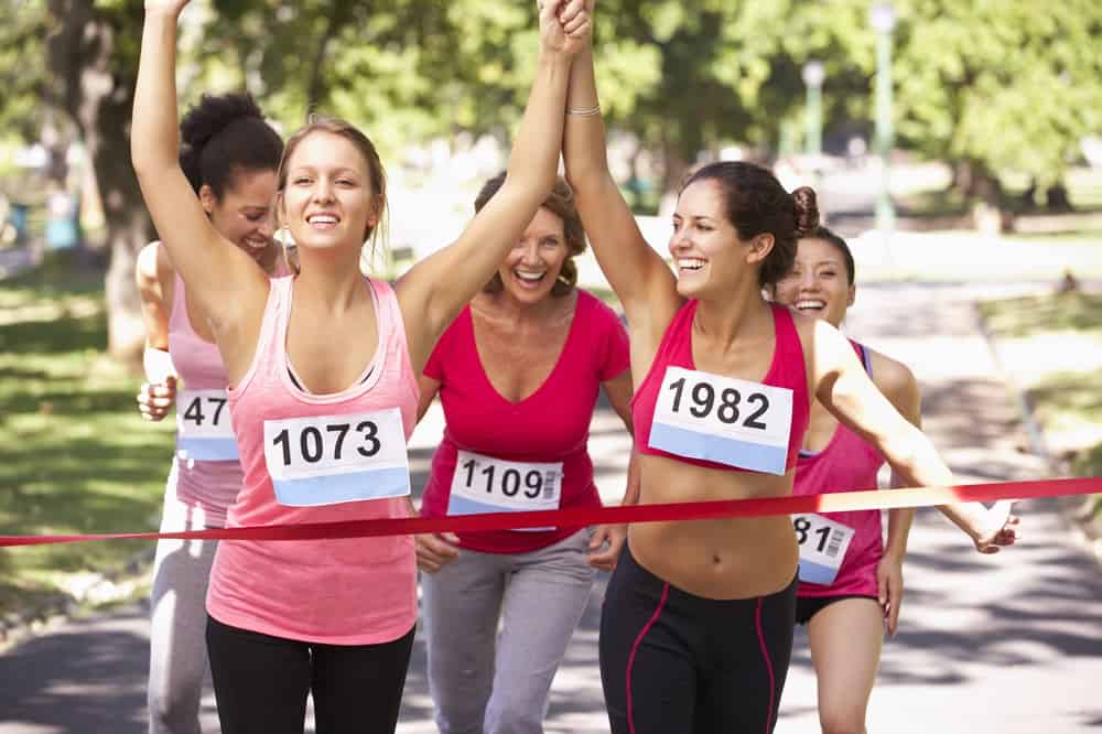Female participants lead the resurgence in mass participation events
