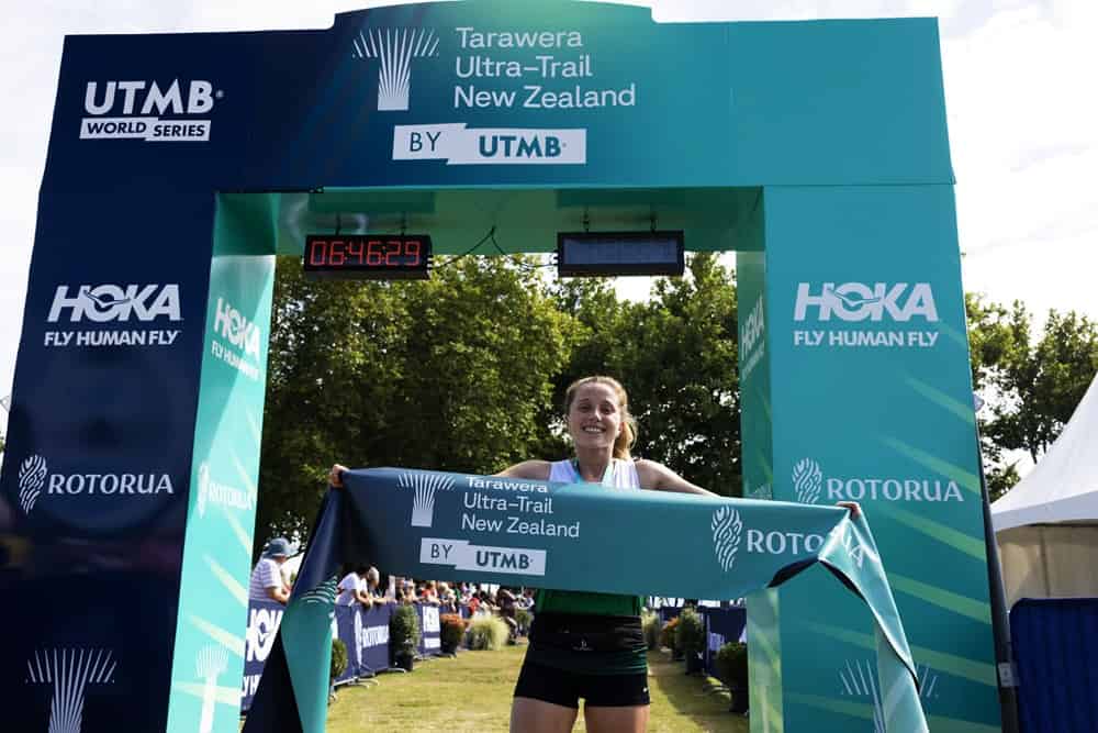 British runner Beth Garland secured victory in the women's 21km race at Tarawera Ultra-Trail by UTMB - Photo Graeme Murray (002)