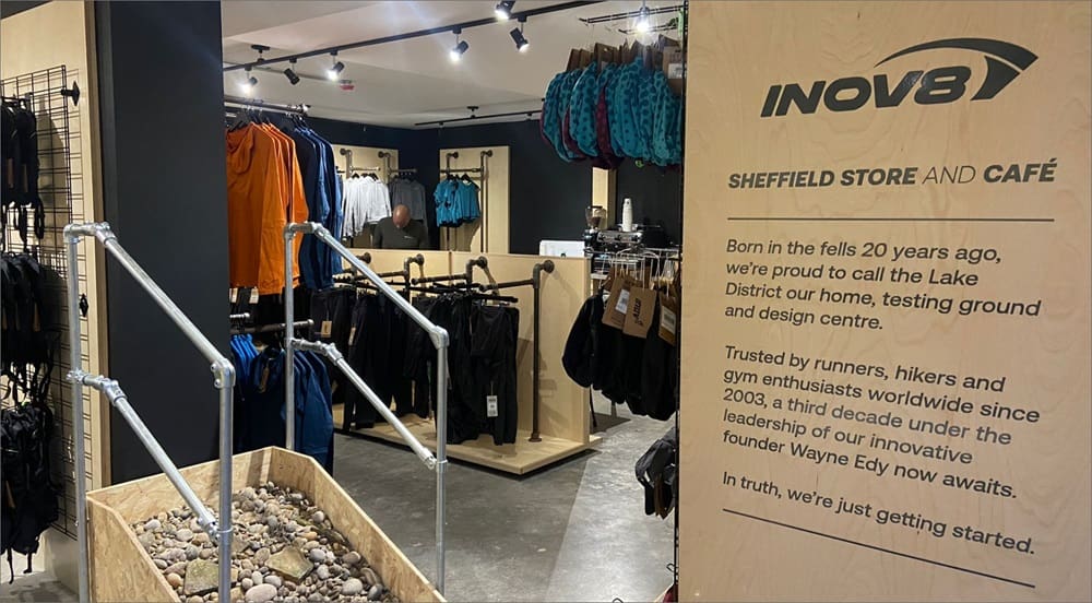 New INOV8 store opens in Sheffield