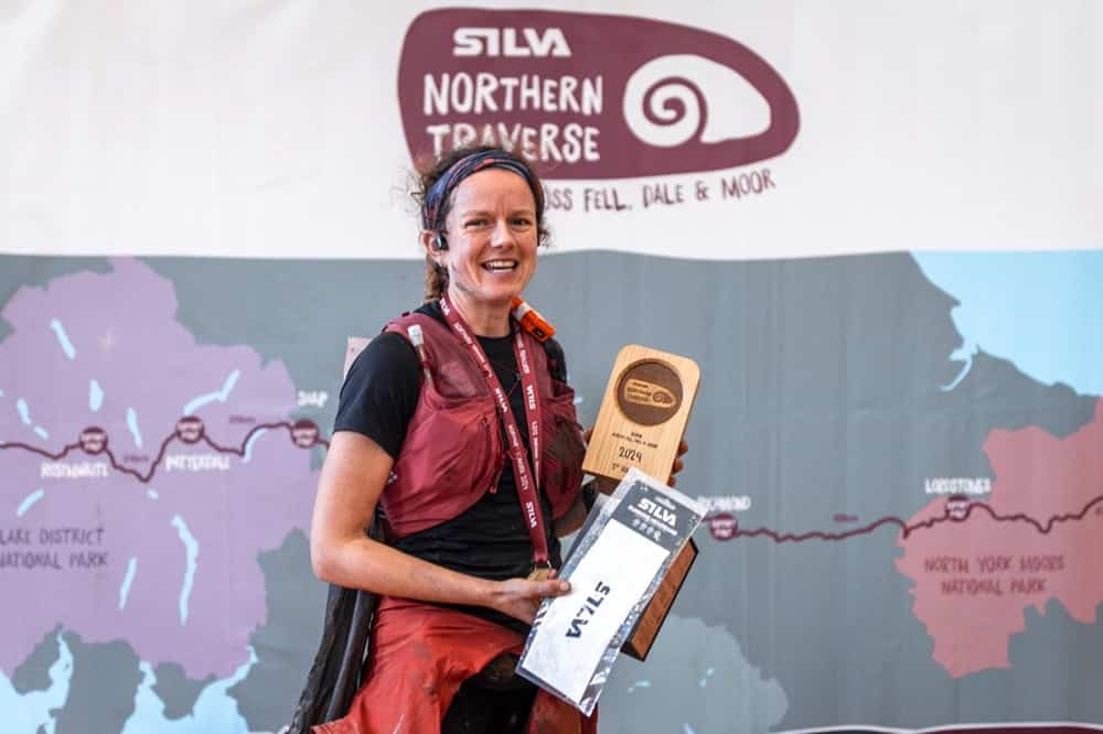 Hannah Rickman winner of the 2024 SILVA Northern Traverse - copyright No Limits Photography (002)