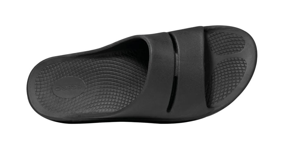 OOFOS Men's OOahh Slide Sandal - Black 2