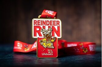 Get moving this December and help save lives at sea with the RNLI Reindeer Run challenge