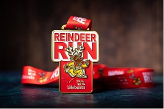Get moving this December and help save lives at sea with the RNLI Reindeer Run challenge