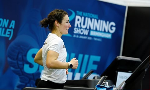 Sophie Power shatters Guinness World Record attempt at National Running Show