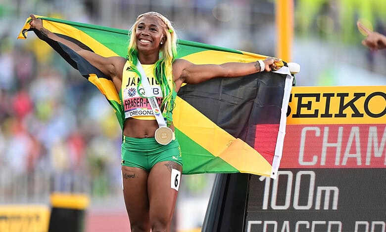 Nike celebrates Shelly-Ann Fraser-Pryce the most decorated 100-meter sprinter in history