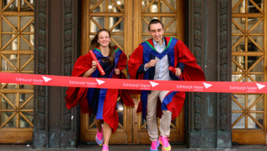 Marathon runners Natalie Wangler and Jonas Müller graduate together with PhDs