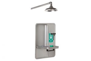 AXION® MSR Barrier-Free Recessed Shower and Eye/Face Wash