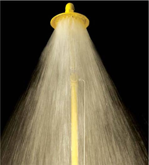 Acorn showerhead