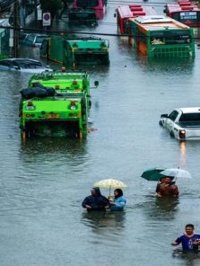 थायलंडमध्ये मुसळधार पाऊस