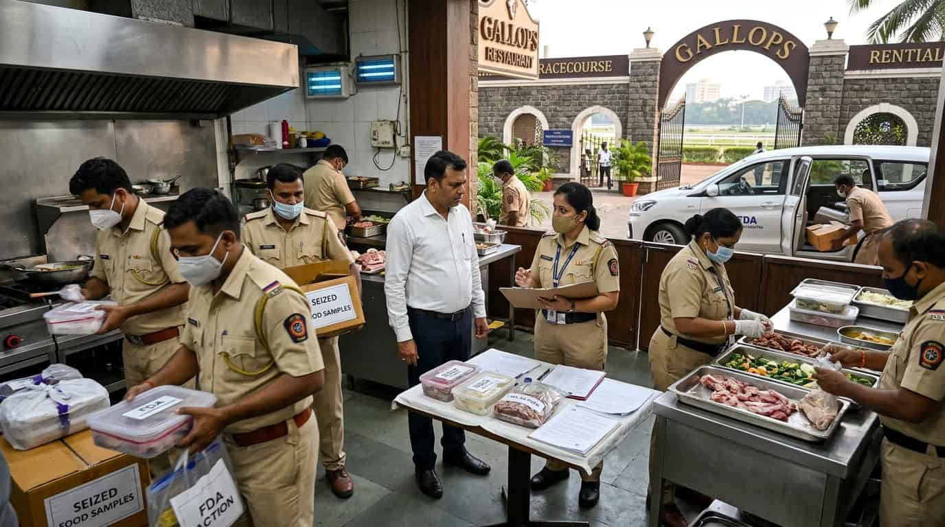मुंबईतील गॅलप्स हॉटेलवर अन्न व औषध प्रशासनाची कारवाई