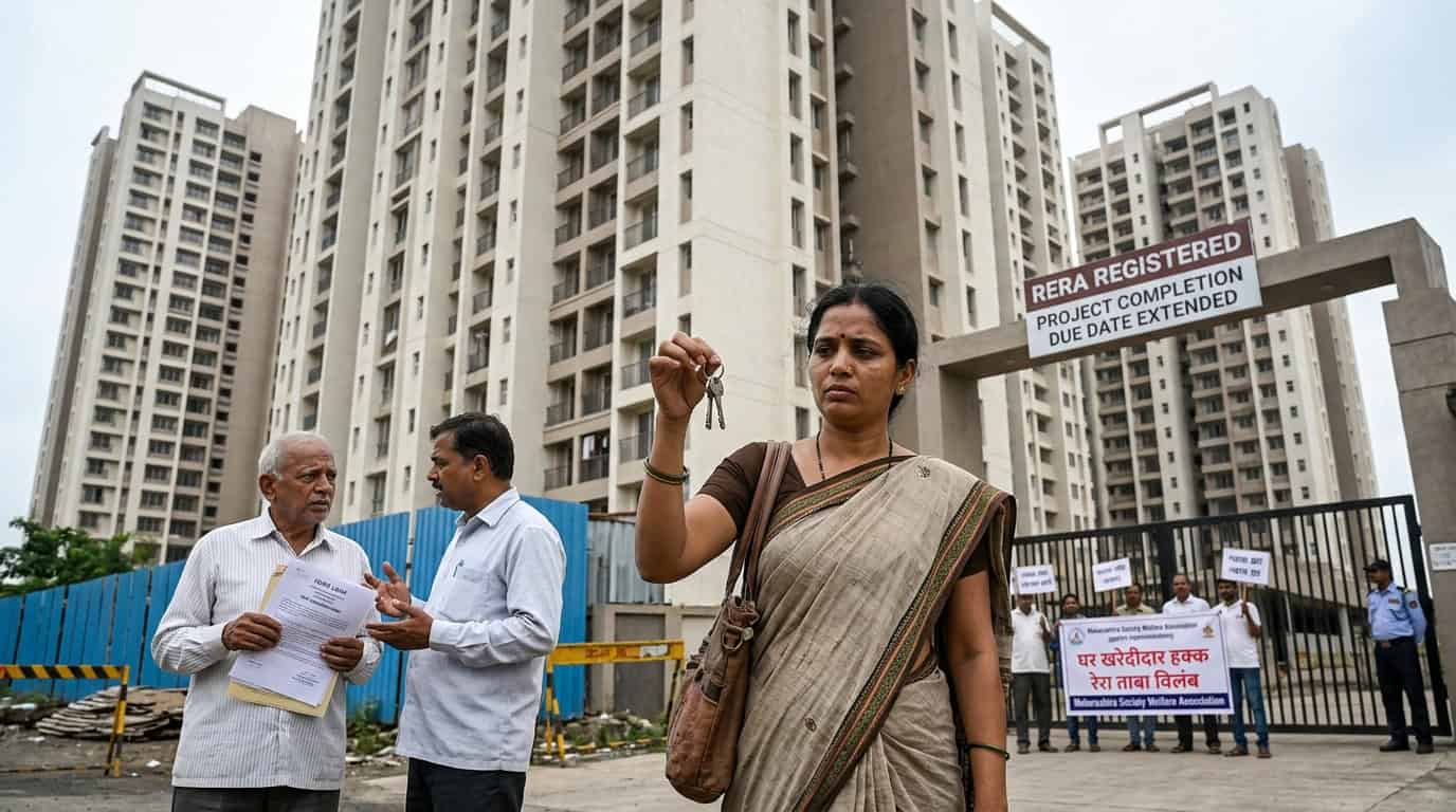 मुंबईतील रखडलेला गृहनिर्माण प्रकल्प आणि त्रस्त घर खरेदीदार