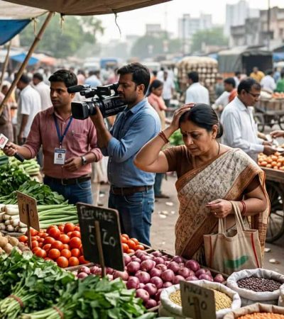 किरकोळ महागाई दर ४.८ टक्क्यांवर, ८ महिन्यांचा उच्चांक