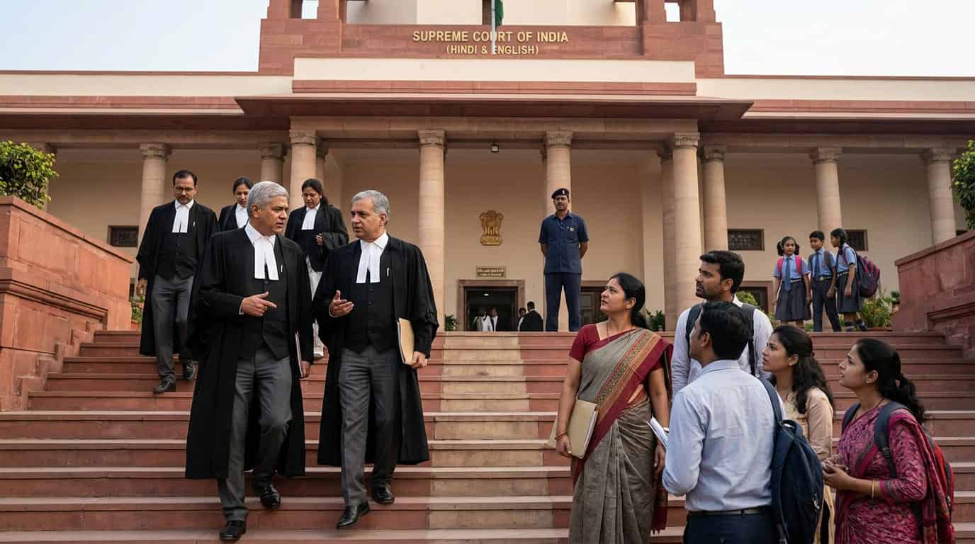 सर्वोच्च न्यायालयाचा अपात्र शिक्षक नियुक्तीबाबत निकाल दर्शवणारे प्रतीकात्मक चित्र