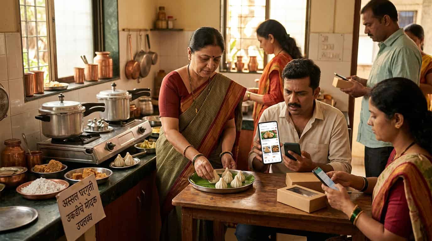 गणेशोत्सवातील पारंपारिक उकडीचे मोदक