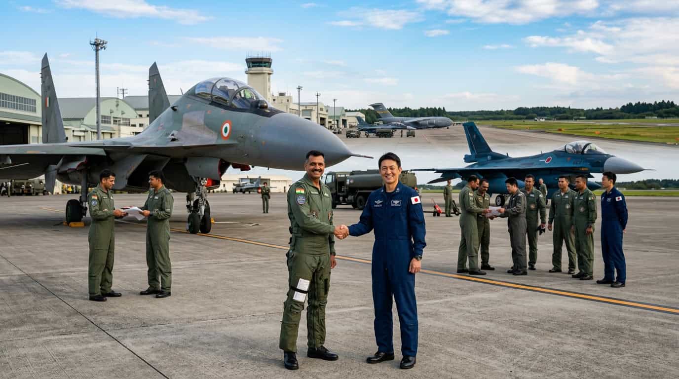 भारत आणि जपान हवाई दलांचा वीर गार्डियन संयुक्त युद्धाभ्यास