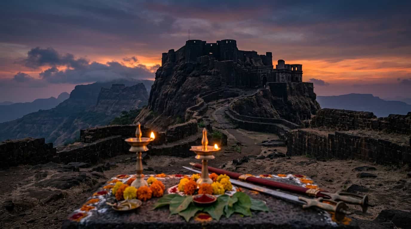 १९ ऑक्टोबर दिनविशेष - महानवमी, रायगड किल्ला आणि डॉ. सुब्रह्मण्यन चंद्रशेखर जयंती