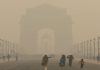 दिल्लीत हवेच्या प्रदूषणात घट