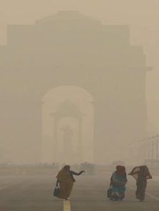 दिल्लीत हवेच्या प्रदूषणात घट