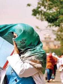 तापमान वाढीमुळे नागरिक त्रस्त