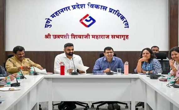 थेऊरमध्ये घनकचरा प्रकल्प