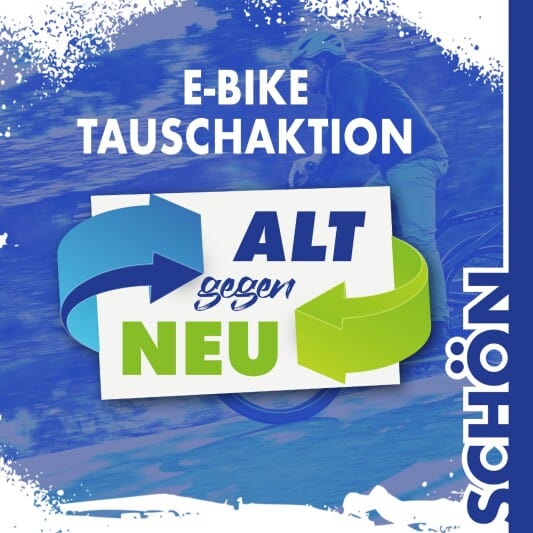 E-Bike Tauschaktion bei Schön Fahrräder E-Bike Tauschaktion gegen Neufahrrad bei Schön Fahrräder in Gau-Algesheim.