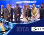 Group of professionals at IDTA and SEMI partnership event in India.