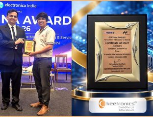 Keetronics receives ELCINA merit award for indigenous rugged display.