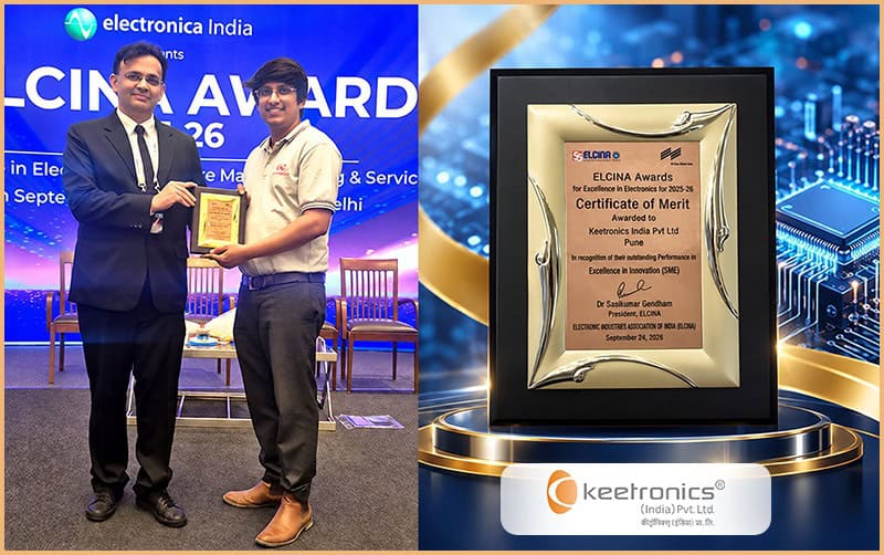 Keetronics receives ELCINA merit award for indigenous rugged display.
