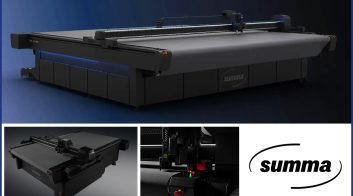 Summa F Series Vantage cutter for large-format and carbon fiber cutting.