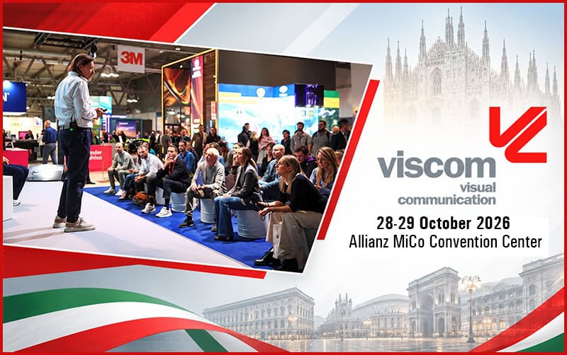 Viscom Italia 2026 at Allianz MiCo Convention Center in Milan.