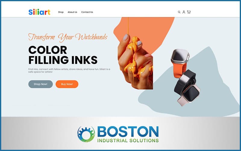 Color filling inks for watchbands from Screen Print India.