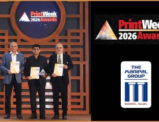 Manipal wins seventh Company of the Year at PrintWeek Awards 2026.