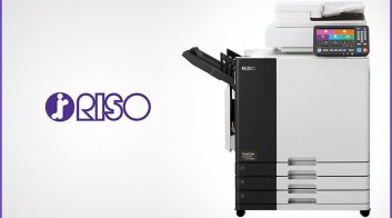 RISO ComColor GN Series high-speed color printer for commercial printing.