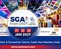 SGAI Expo 2027 banner showcasing screen printing industry and applications in Navi Mumbai.