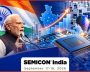 Indian Prime Minister Narendra Modi at SEMICON India 2026 event.