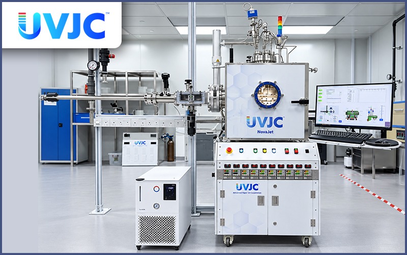 UVJC NovaJet printing system for advanced dry deposition technology.