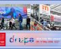 Visitors at drupa 2028 trade fair in Düsseldorf Germany.