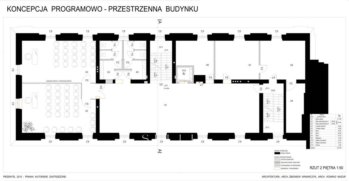 Szczegółowy plan przestrzenny budynku na sprzedaż w Przemyślu.