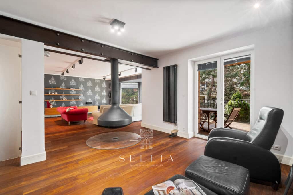 Funkcjonalny dom 420 m² z sauną i ogrodem