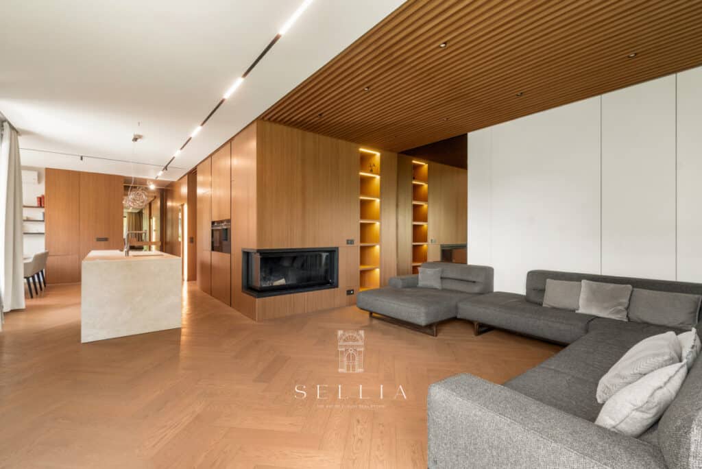 Luksusowy apartament z ogrodem